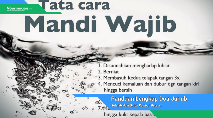 Doa Junub Setelah Haid