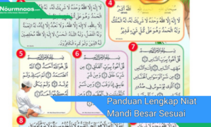 Panduan Lengkap Niat Mandi Besar Sesuai Sunnah Untuk Wanita Yang Selesai Menstruasi