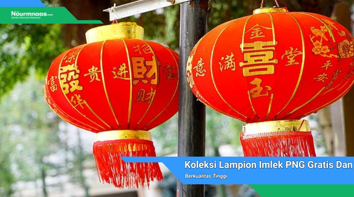 Koleksi Lampion Imlek PNG Gratis