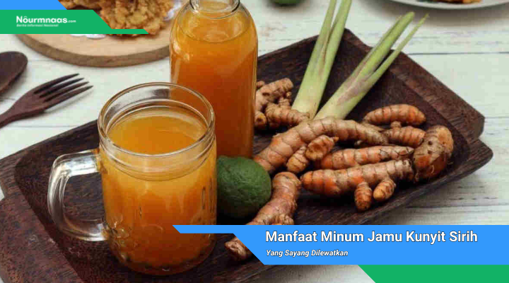 Minum Jamu Kunyit Sirih